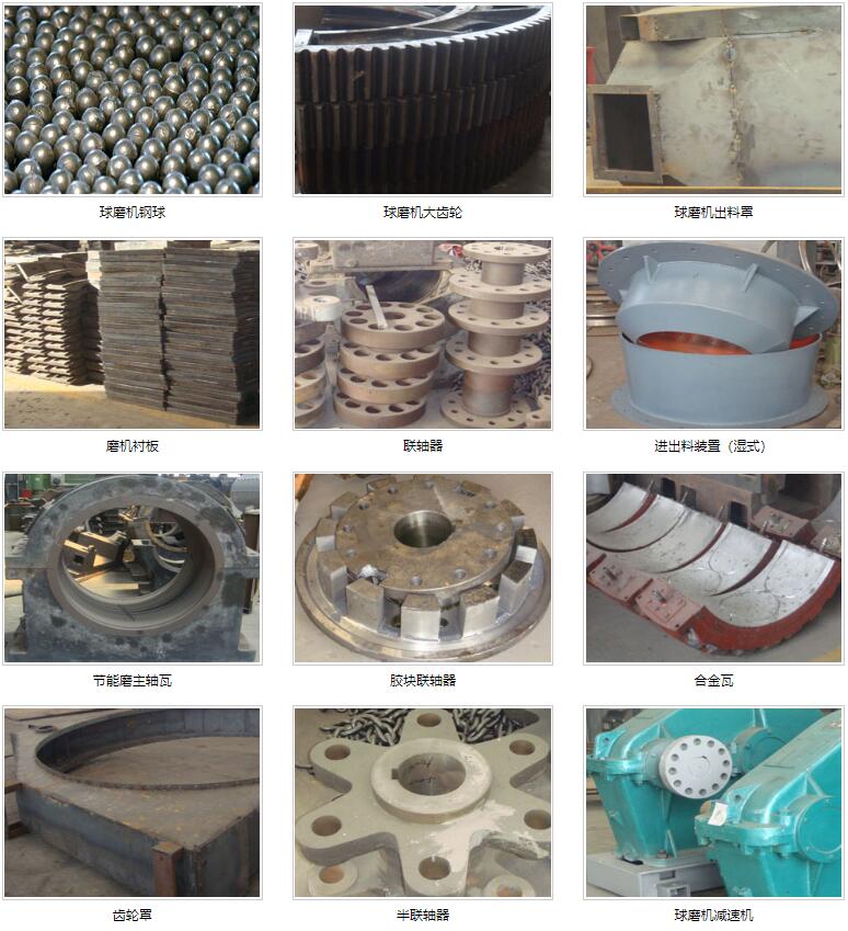 球磨機部分配件