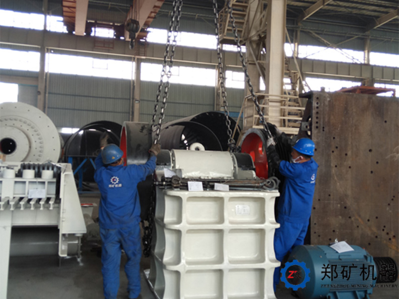 破碎機發貨裝機現場