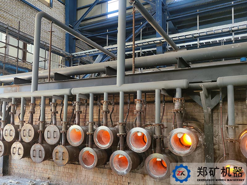 金屬鎂還原車間現場