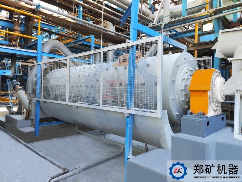 阿聯酋糖渣處理再利用球磨機現場