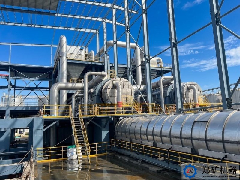 閃蒸干燥、焙燒冷卻系統