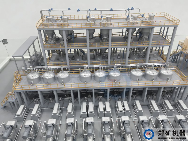 鋰電材料投配料和預處理系統